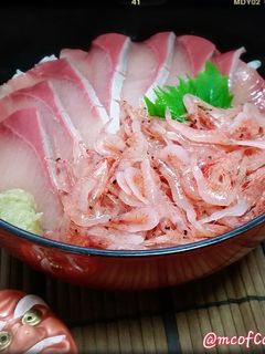 鰤と生桜えびの海鮮丼♪-レシピのメイン写真
