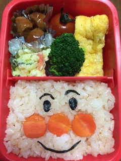 簡単キャラ弁☆アンパンマン-レシピのメイン写真