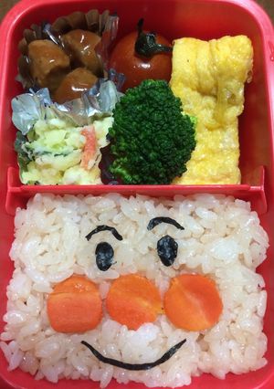 簡単キャラ弁☆アンパンマン-レシピのメイン写真