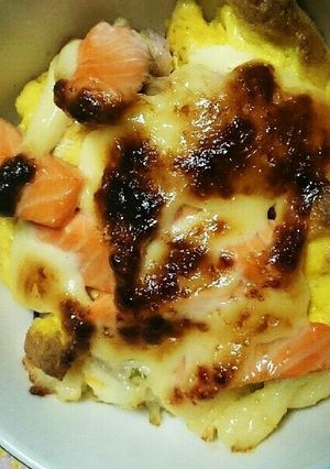 ポテサラ☆リメイク☆マヨ焼き-レシピのメイン写真