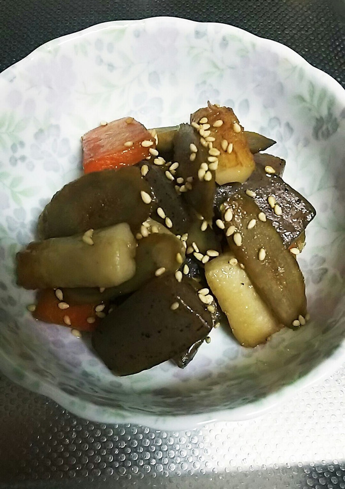 ごぼうとこんにゃくの甘辛炒め-レシピのメイン写真