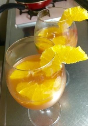 オレンジワインゼリー-レシピのメイン写真
