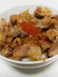 簡単豚丼♪-レシピのメイン写真