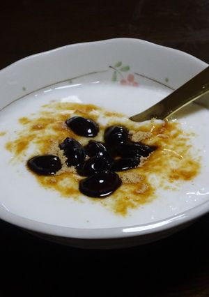 黒豆きなこの和風ヨーグルト-レシピのメイン写真