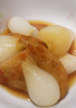 新玉ねぎと野菜天の煮物-レシピのメイン写真