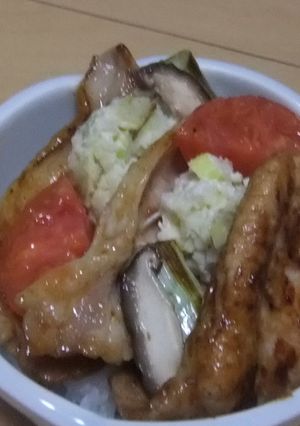 ジャンジャーシロップの豚丼-レシピのメイン写真