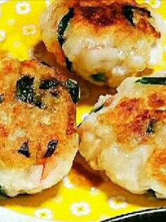 エビニラはんぺん焼き-レシピのメイン写真