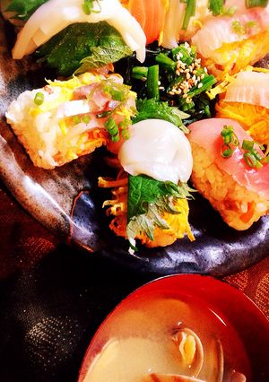 簡単豪華な1口ちらし寿司-レシピのメイン写真