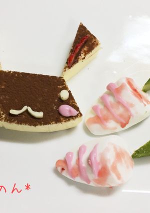 スイーツな6Pうさぎ♪ショコラパン-レシピのメイン写真