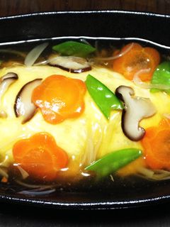 筍ご飯がメイン!和風オムライス-レシピのメイン写真