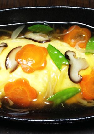 筍ご飯がメイン！和風オムライス-レシピのメイン写真