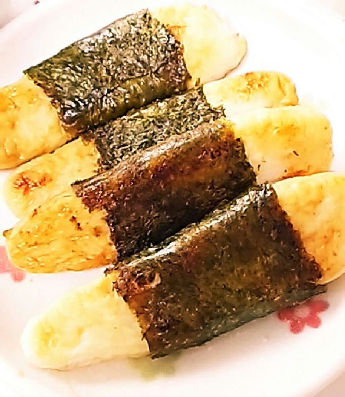 笹かまぼこの海苔巻き～からし醤油～-レシピのメイン写真