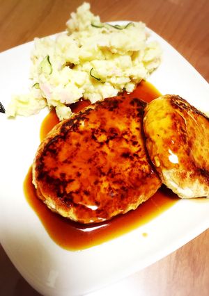 ♡簡単ヘルシー豆腐ハンバーグ♡-レシピのメイン写真