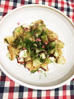 芋タコ炒め-レシピのメイン写真