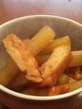 ふきとさつま揚げの煮物
