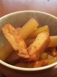 ふきとさつま揚げの煮物-レシピのメイン写真