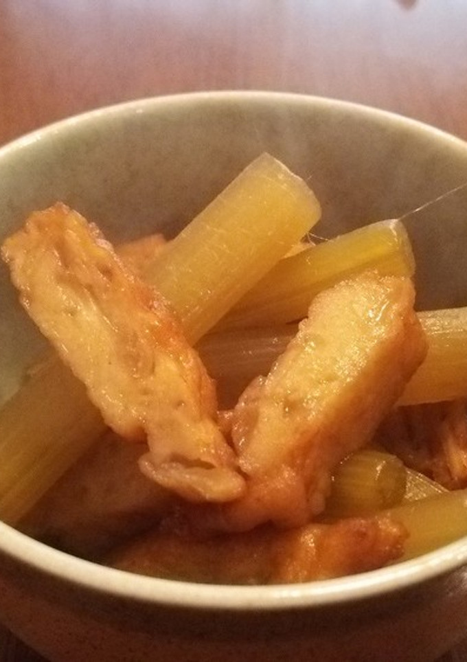 ふきとさつま揚げの煮物-レシピのメイン写真