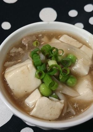 ホッコリ肉豆腐-レシピのメイン写真