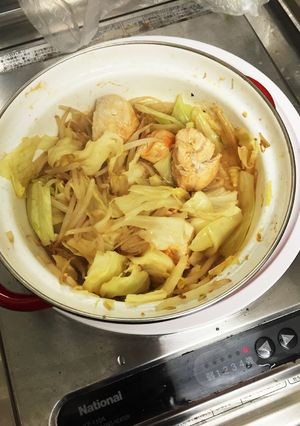100円以下料理！#1味噌醤油野菜炒め-レシピのメイン写真