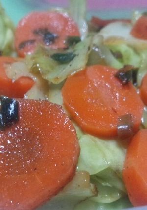 人参とキャベツの炒め物-レシピのメイン写真