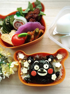 くまモンのキャラ弁-レシピのメイン写真
