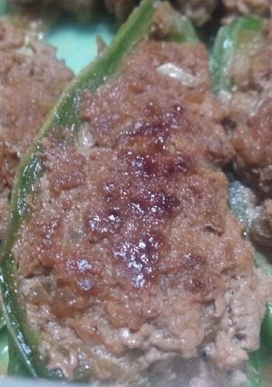 ピーマンの肉詰め-レシピのメイン写真