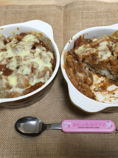 コロッケミートソースグラタン。-レシピのメイン写真