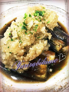癒しの✩茄子のみぞれ煮びたし。:°ஐ♡-レシピのメイン写真