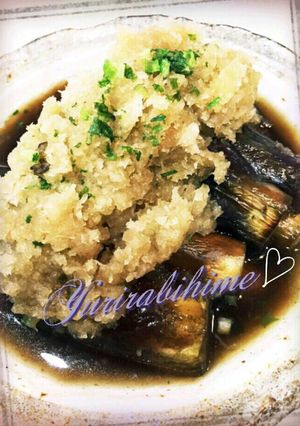 癒しの✩茄子のみぞれ煮びたし｡:°ஐ♡-レシピのメイン写真