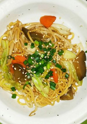 お酢の焼きそば-レシピのメイン写真