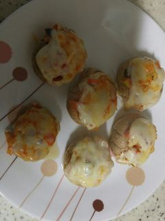 マッシュルームチーズ焼き-レシピのメイン写真