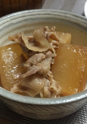 味しみておいし☆豚と大根の煮物-レシピのメイン写真