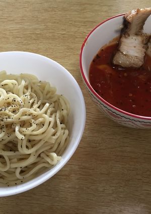 イタリアンっぽいトマトつけ麺♡-レシピのメイン写真