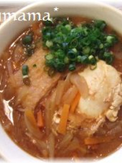 ◆味噌煮込み風うどん◆-レシピのメイン写真