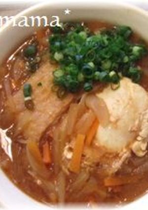 ◆味噌煮込み風うどん◆-レシピのメイン写真