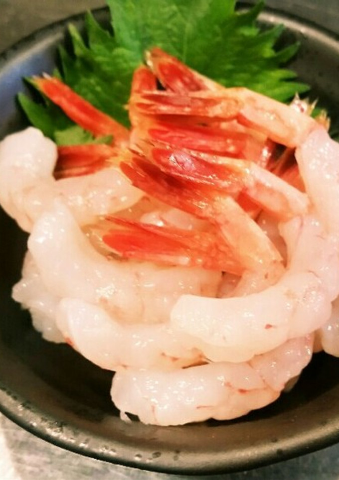 簡単!甘海老の塩辛 柚子胡椒味-レシピのメイン写真