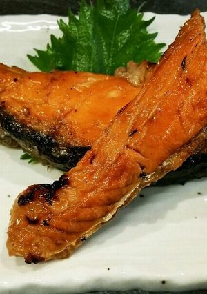 焼鮭の柚子胡椒醤油漬け-レシピのメイン写真