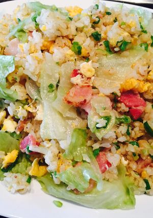 レタスチャーハン-レシピのメイン写真
