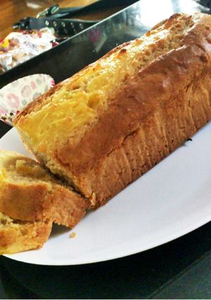 ピーナッツバターカスタードパウンドケーキ-レシピのメイン写真