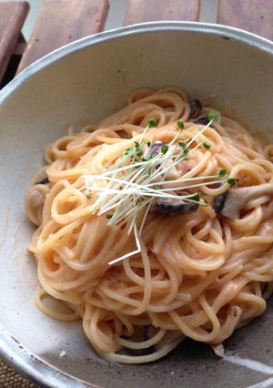 レンジで♪海老のビスクスパゲティ-レシピのメイン写真