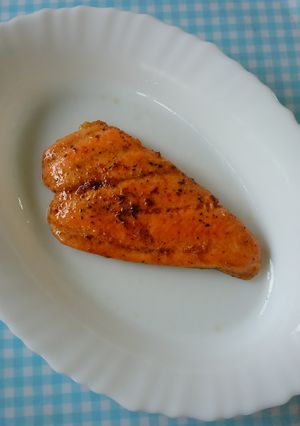 生鮭で作る！マヨネーズ醤油味のムニエル♪-レシピのメイン写真