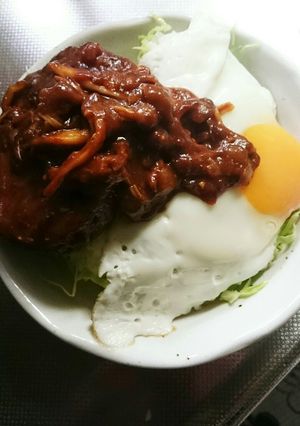 マルシンハンバーグ ロコモコ-レシピのメイン写真