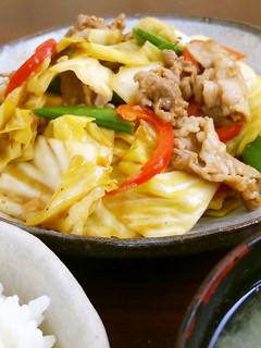 豚キャベツにんにく醤油炒め♪-レシピのメイン写真