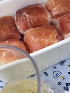 サクラ色♡生ハムチーズの手鞠すし-レシピのメイン写真