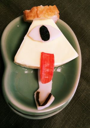 チーズで〜傘おばけ〜☆-レシピのメイン写真
