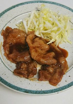 豚しょうが焼き(味噌風味)-レシピのメイン写真