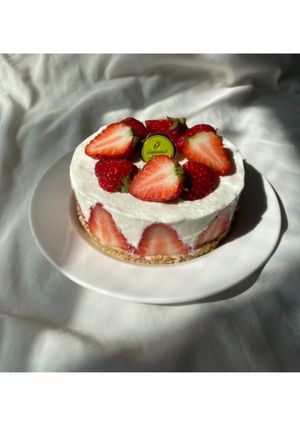 バレンタイン☆ヨーグルトムースケーキ-レシピのメイン写真