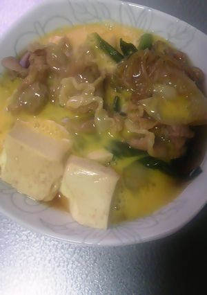 葉玉ねぎのすき焼き風-レシピのメイン写真