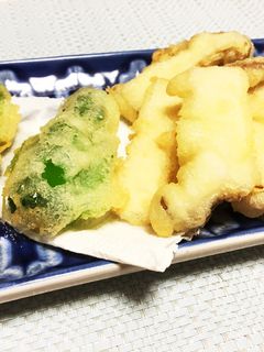ピーマンとエリンギの天ぷら-レシピのメイン写真