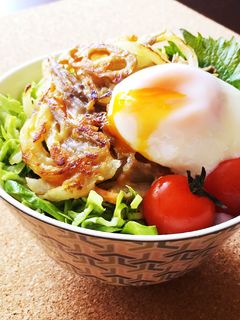 きんぴらリメイク!揚げない簡単かき揚げ丼-レシピのメイン写真